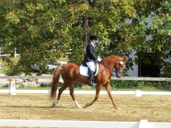 Adriana LaFave and her own "Fair Hero" (Finley)!